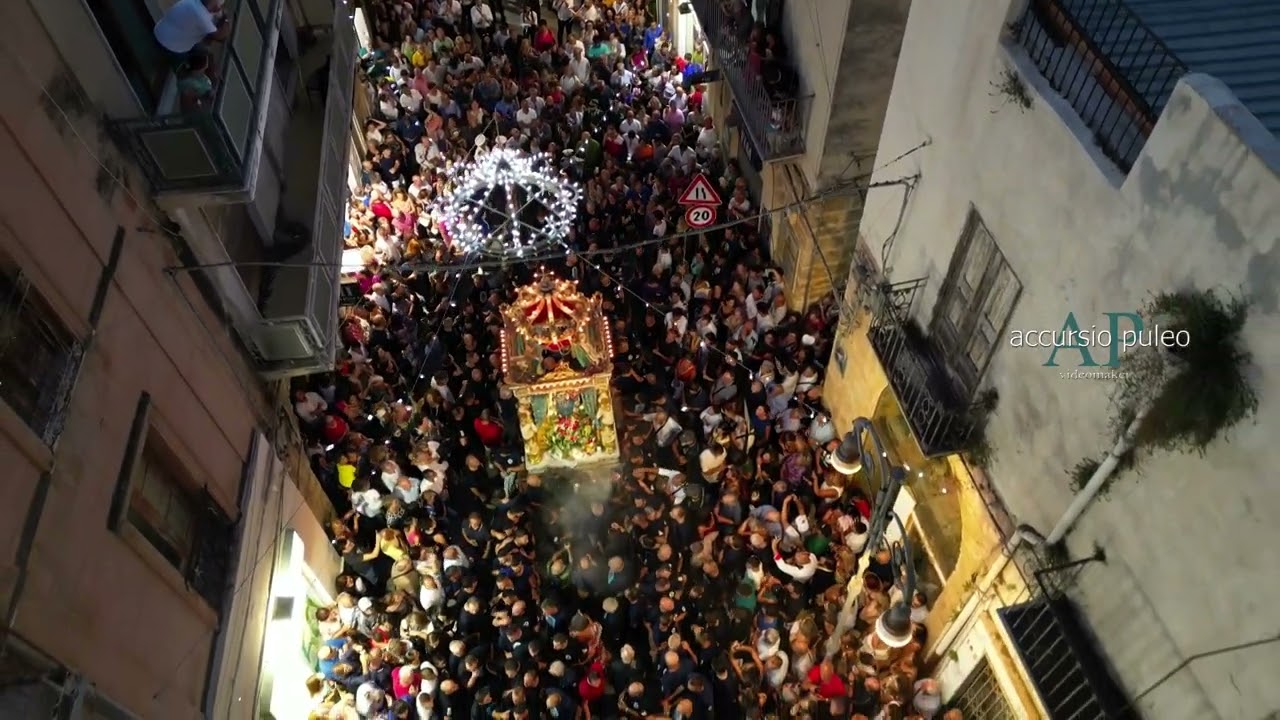 la fumata della Madonna del Soccorso di Sciacca