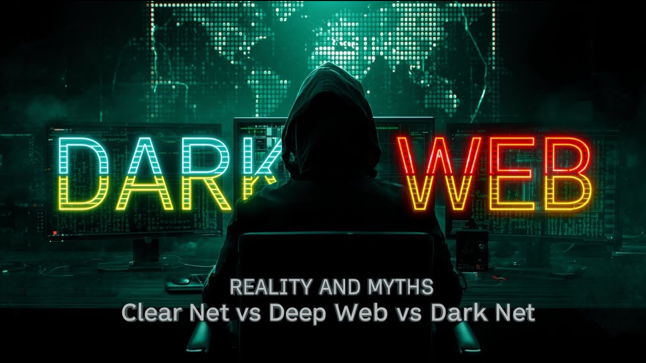 Dark Web Reality & Myths Explained | Clear Net vs Deep Web vs Dark Net