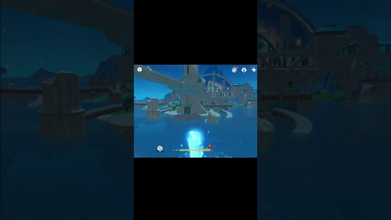 Hidden Hydroculus  #genshinimpact #hydro #culio #hydroculus #hidden #shorts #gaming