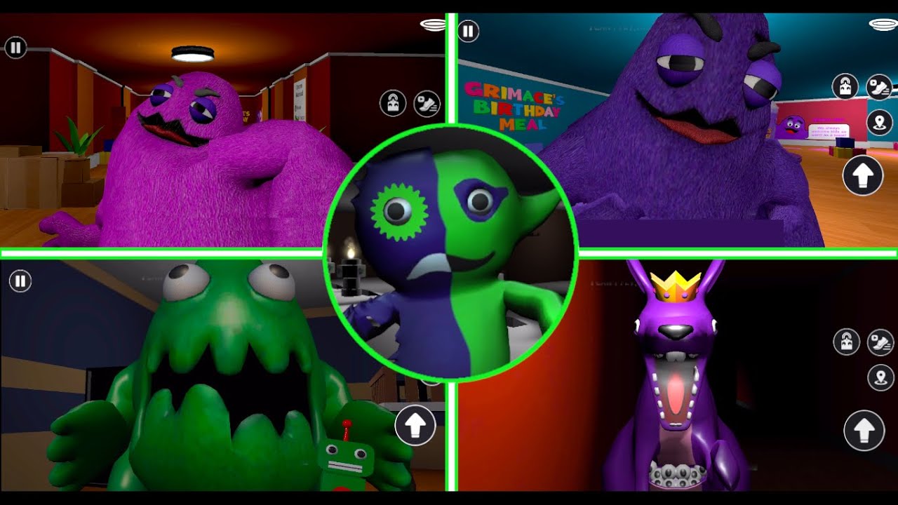 [RELEASE] Garten of Grimace Banban, [ALL MONSTERS + JUMPSCARES + SECRET PARTS] full game + ENDING!