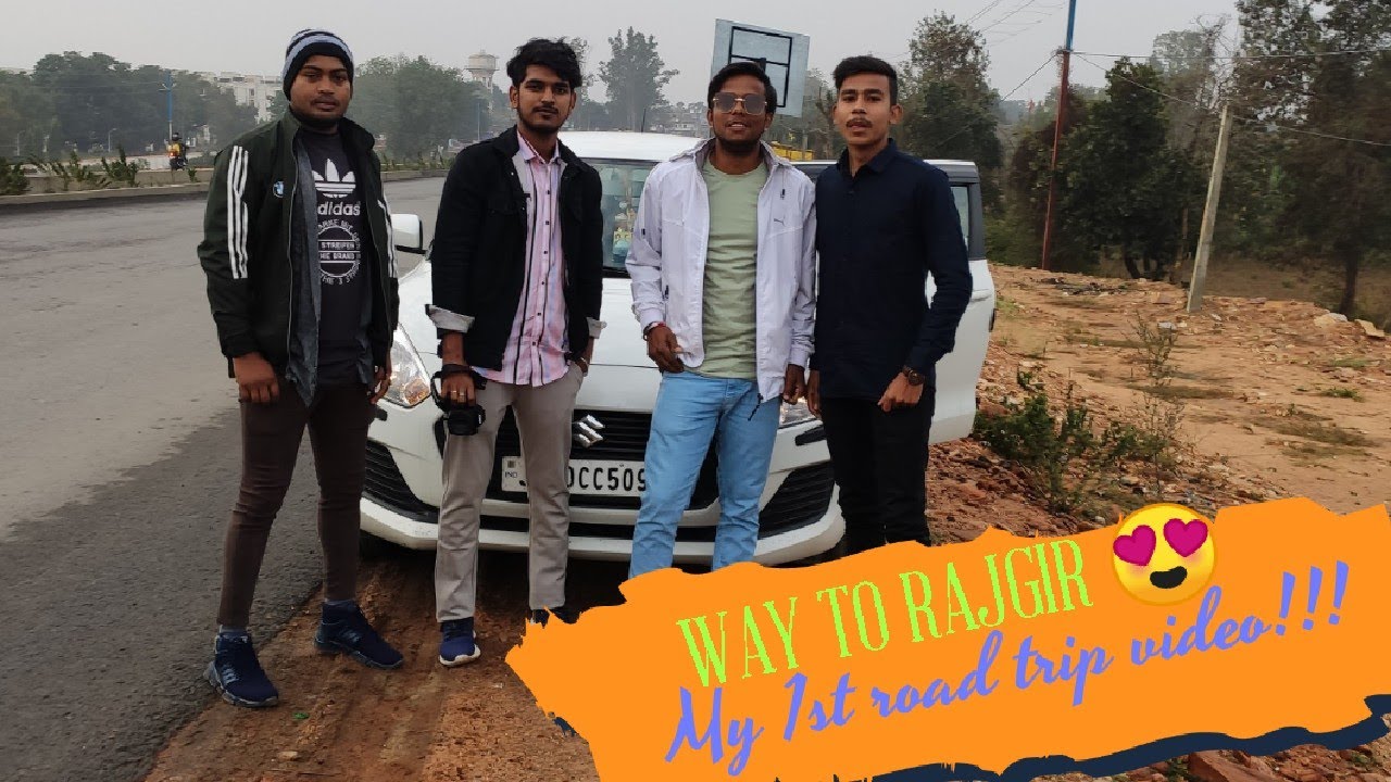 Ep 01 || Way To rajgir 😍 || Bihar || First travel vlog || 🚗🚗 #rajgir #theragerider