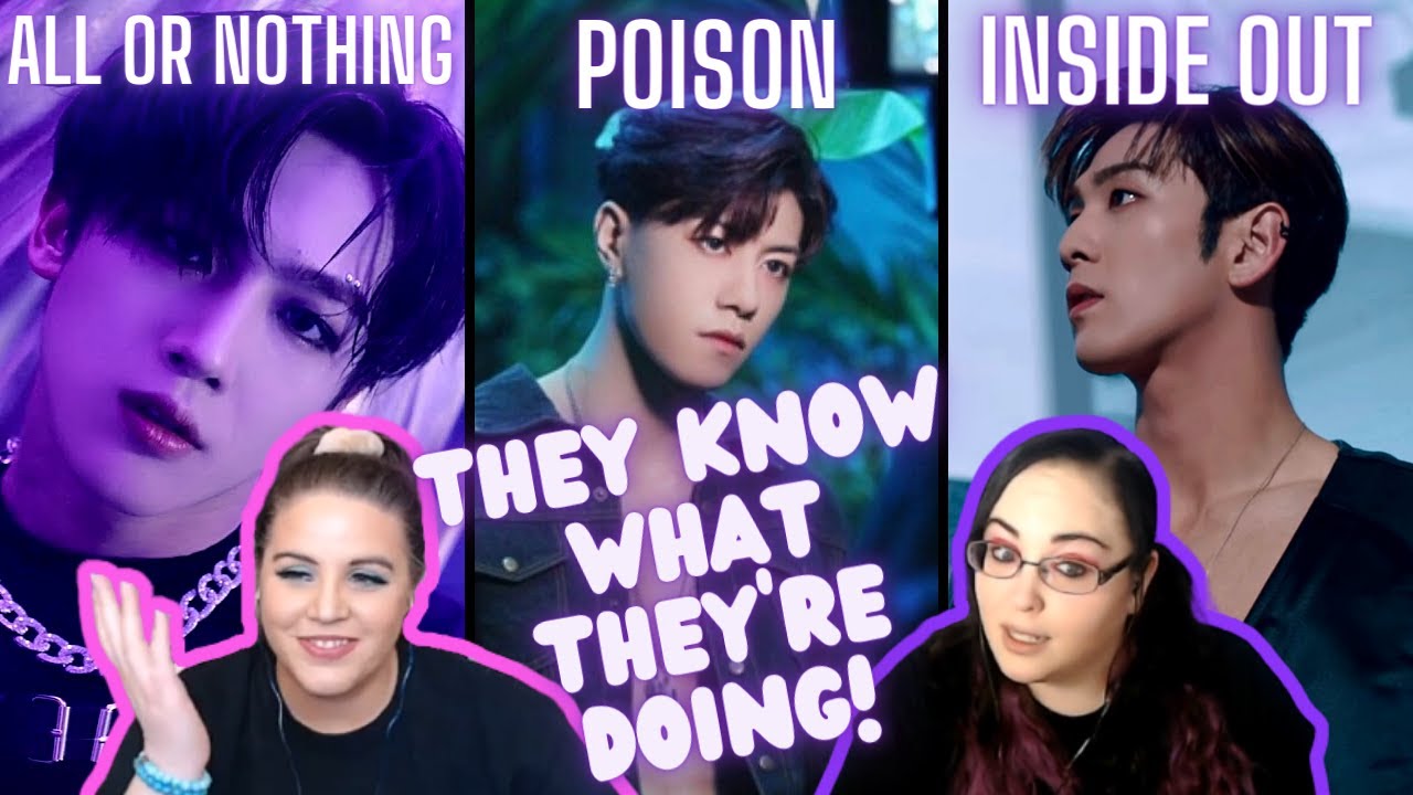 First Ever Reaction to VAV (POISON), NU'EST (INSIDE OUT), & WEi (All Or Nothing)!!!