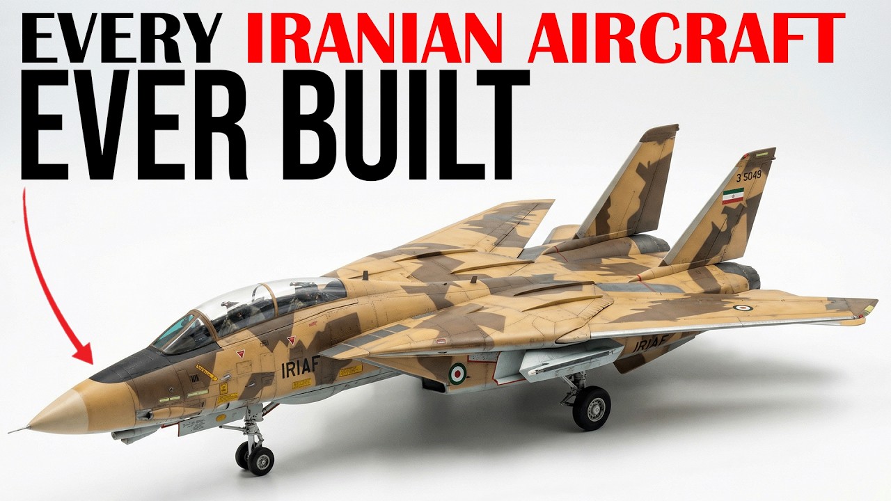 Every Iranian Military Aircraft Ever Built (& Where They Really Came From)