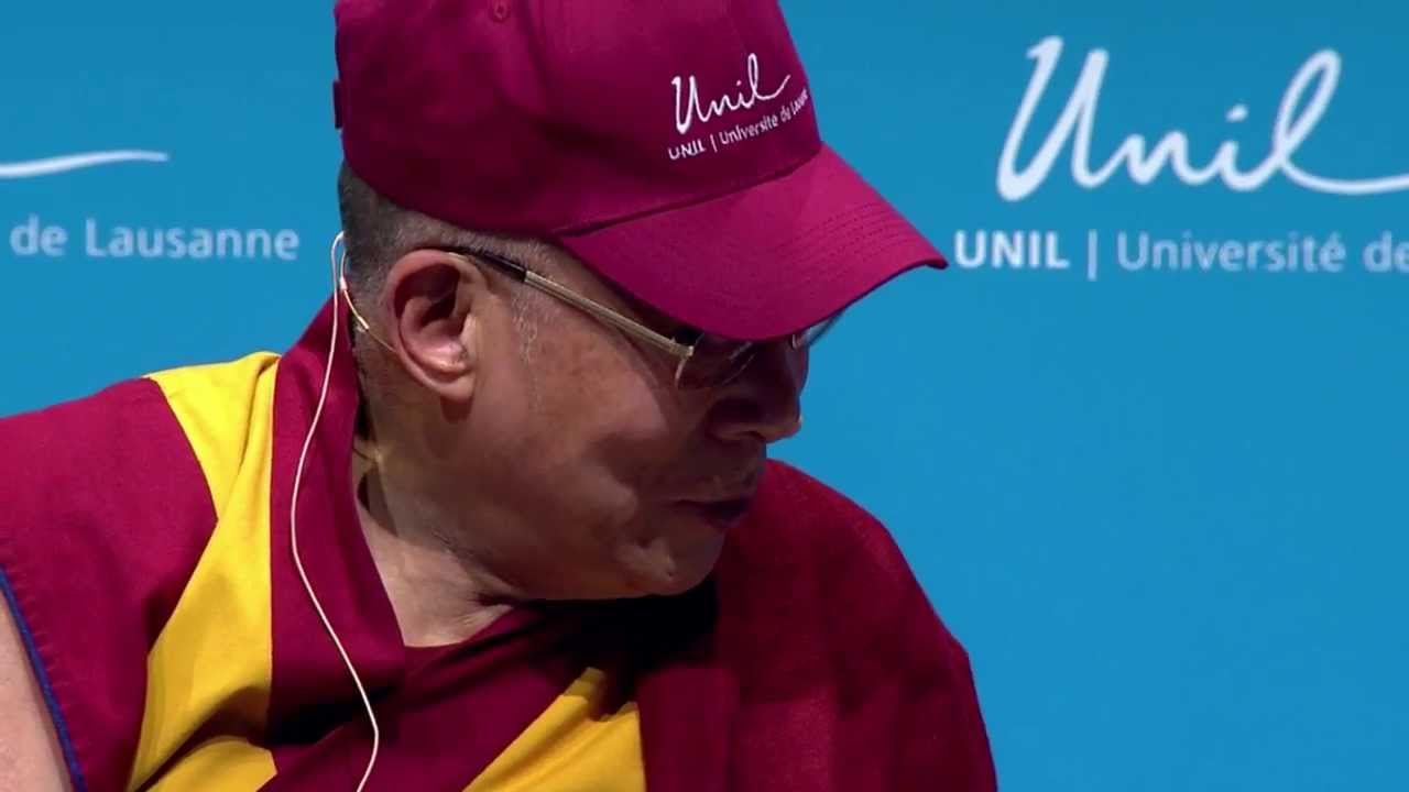 The Dalai Lama talks about dying at the University of Lausanne - Part 2 [VO]