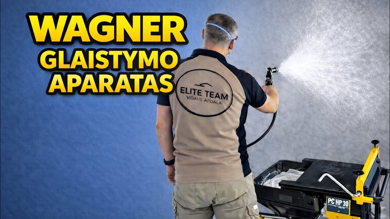 🔥 Wagner PlastCoat HP 30 – elektrinis beoris glaistymo aparatas.