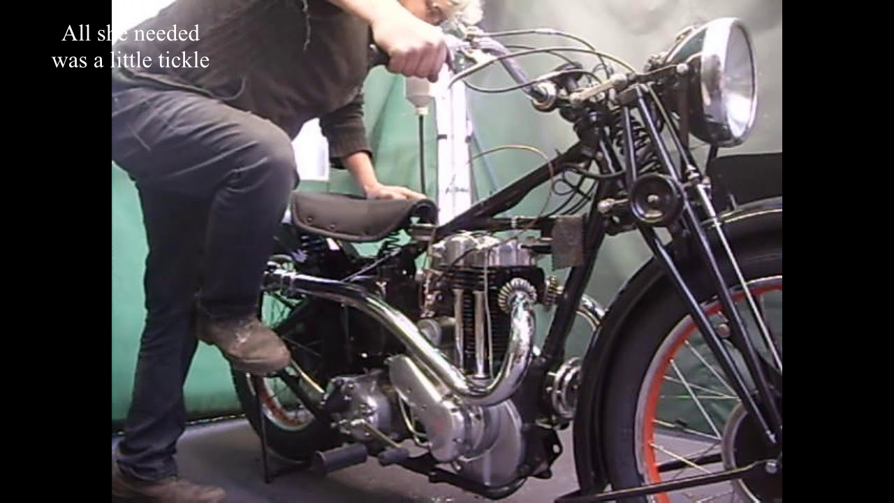1939 Ariel VH500 First Startup