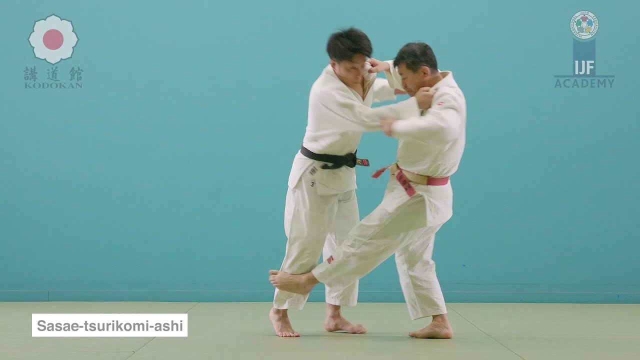 支釣込足 / Sasae-tsurikomi-ashi
