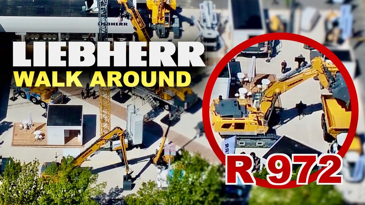 Every LIEBHERR machine at INTERMAT 2024!