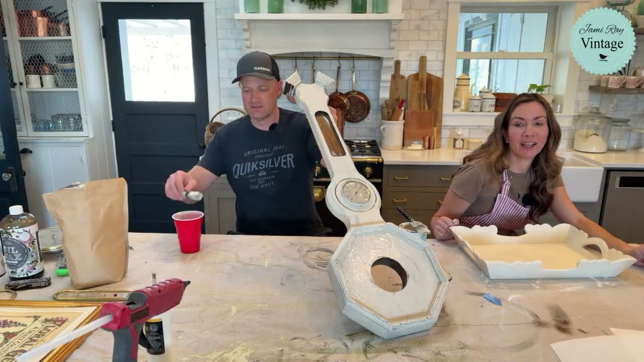 Painting Forgotten Thrift Store Projects From The Garage Death Pile - Home Decor Makeover