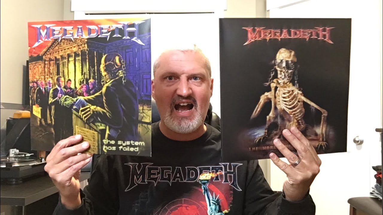 Megadeth : Unboxing of the 2019 reissues of The World Needs a Hero & The System Has Failed 🤘