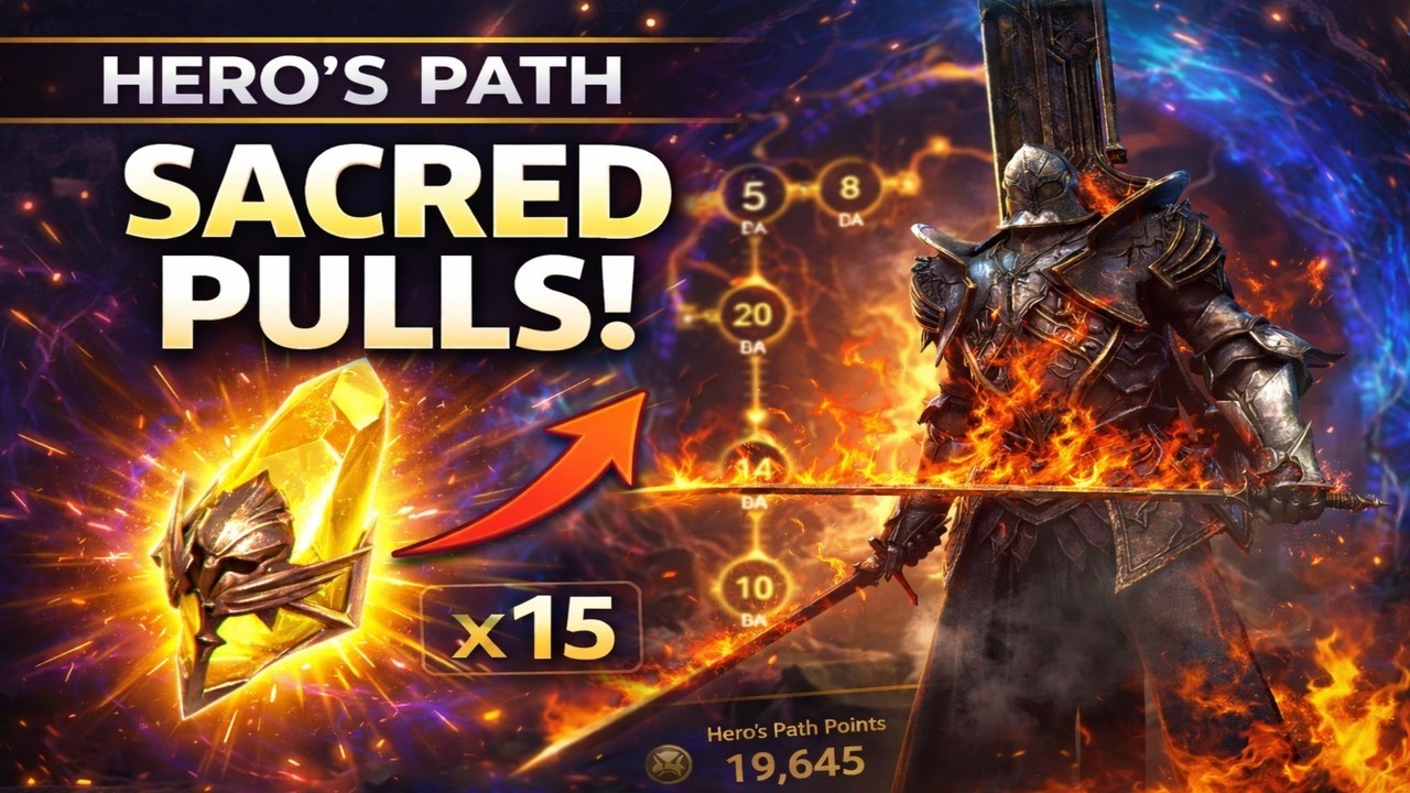 Raid Shadow Legends - Pulling Sacreds for Sweethearts Path Event!