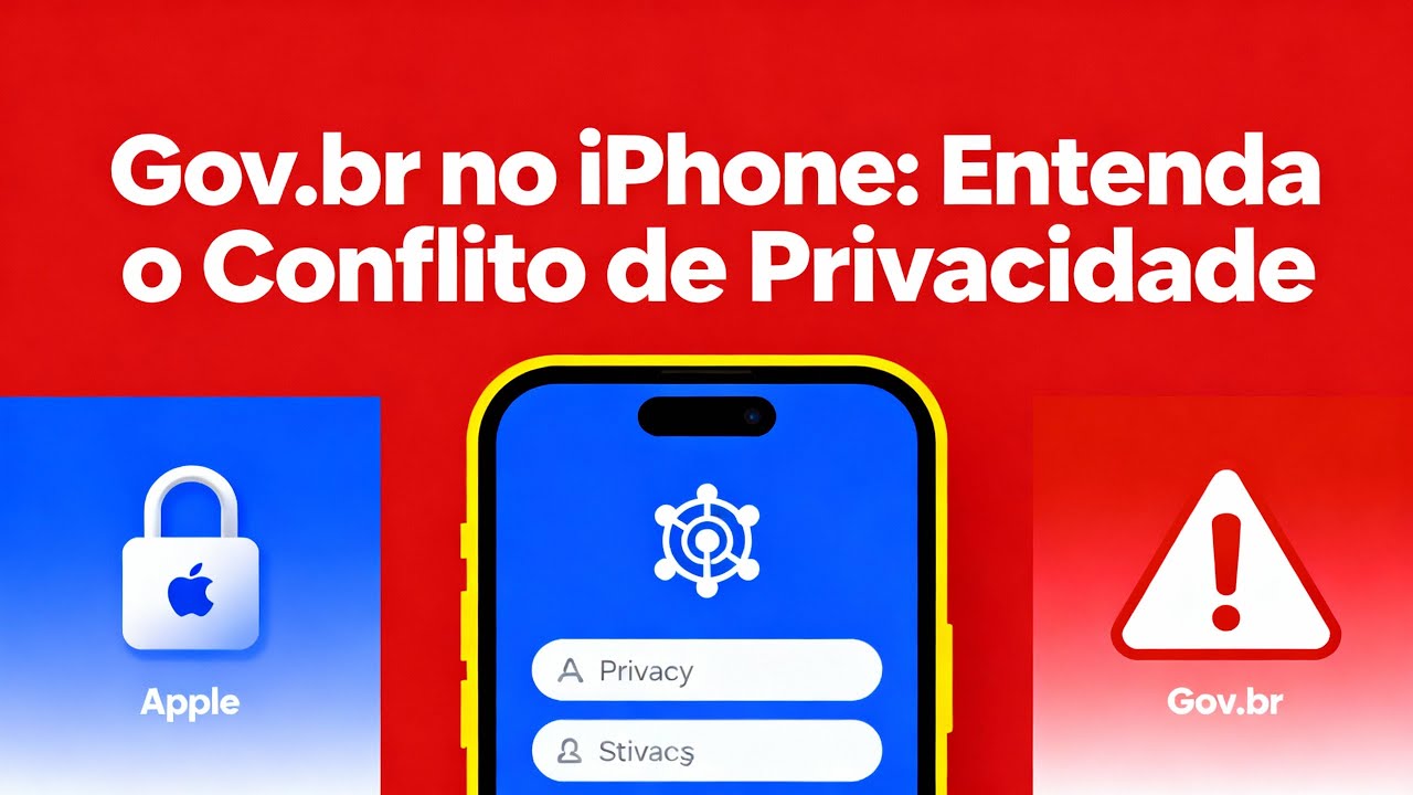Gov.br no iPhone: Por Que o Governo Força Você a Desativar Privacidade