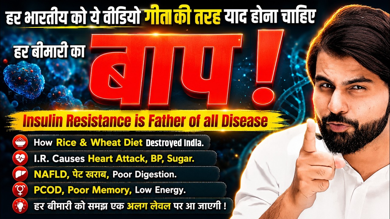 The Father of All Diseases? | How Insulin Resistance Is Destroying Your Health