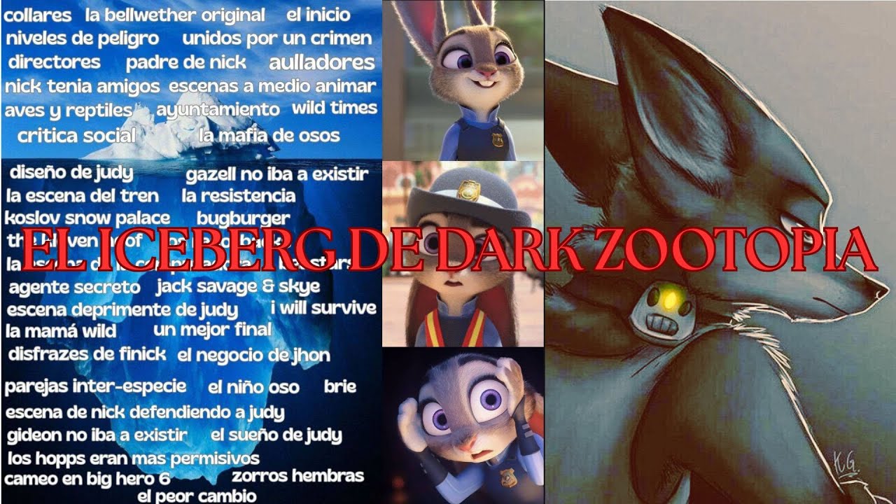 EL OSCURO ICEBERG DE DARK ZOOTOPIA