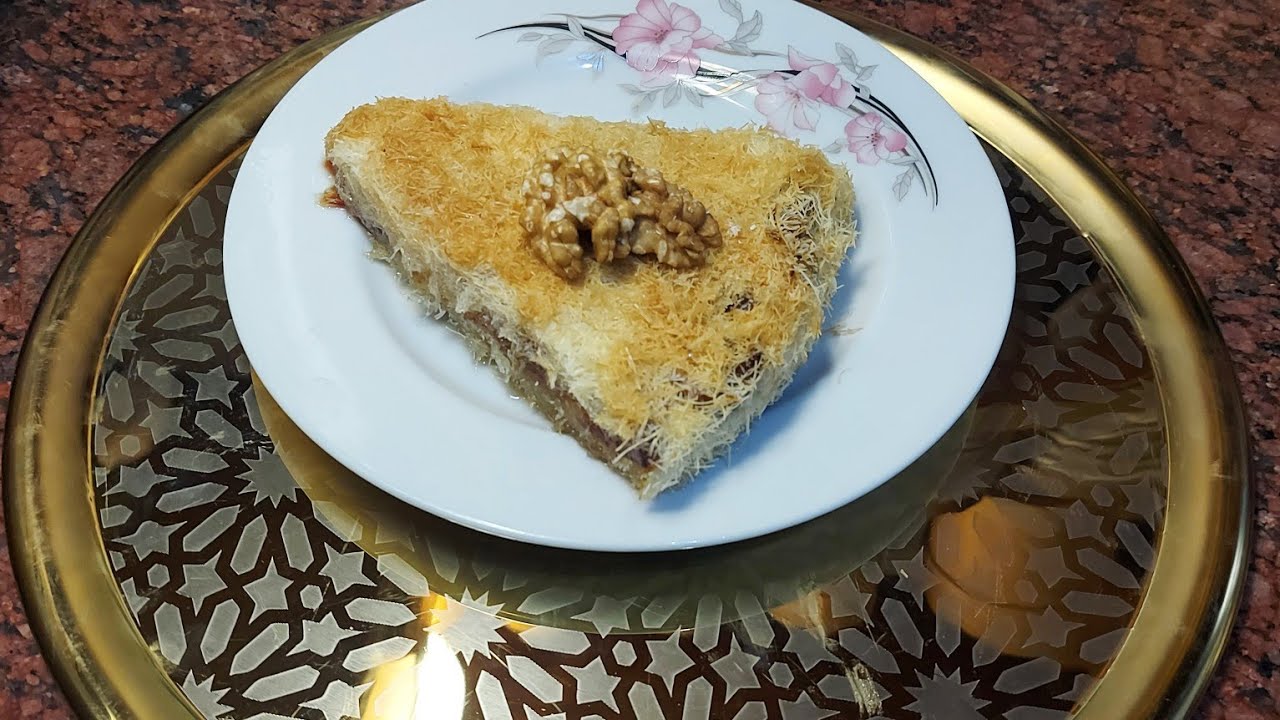 كنافة بالتمر الحلو فى رمضان 🌙🌙
