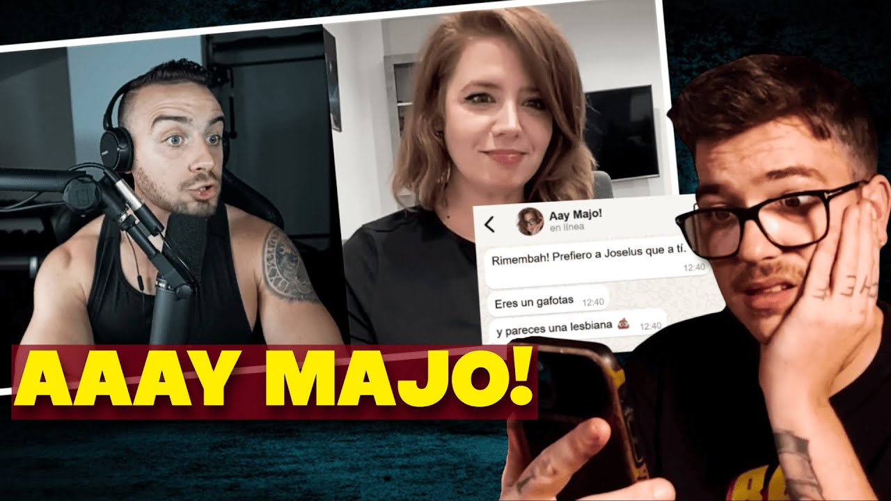 ESCRIBO A MAJO MIENTRAS VEO SU ENTREVISTA
