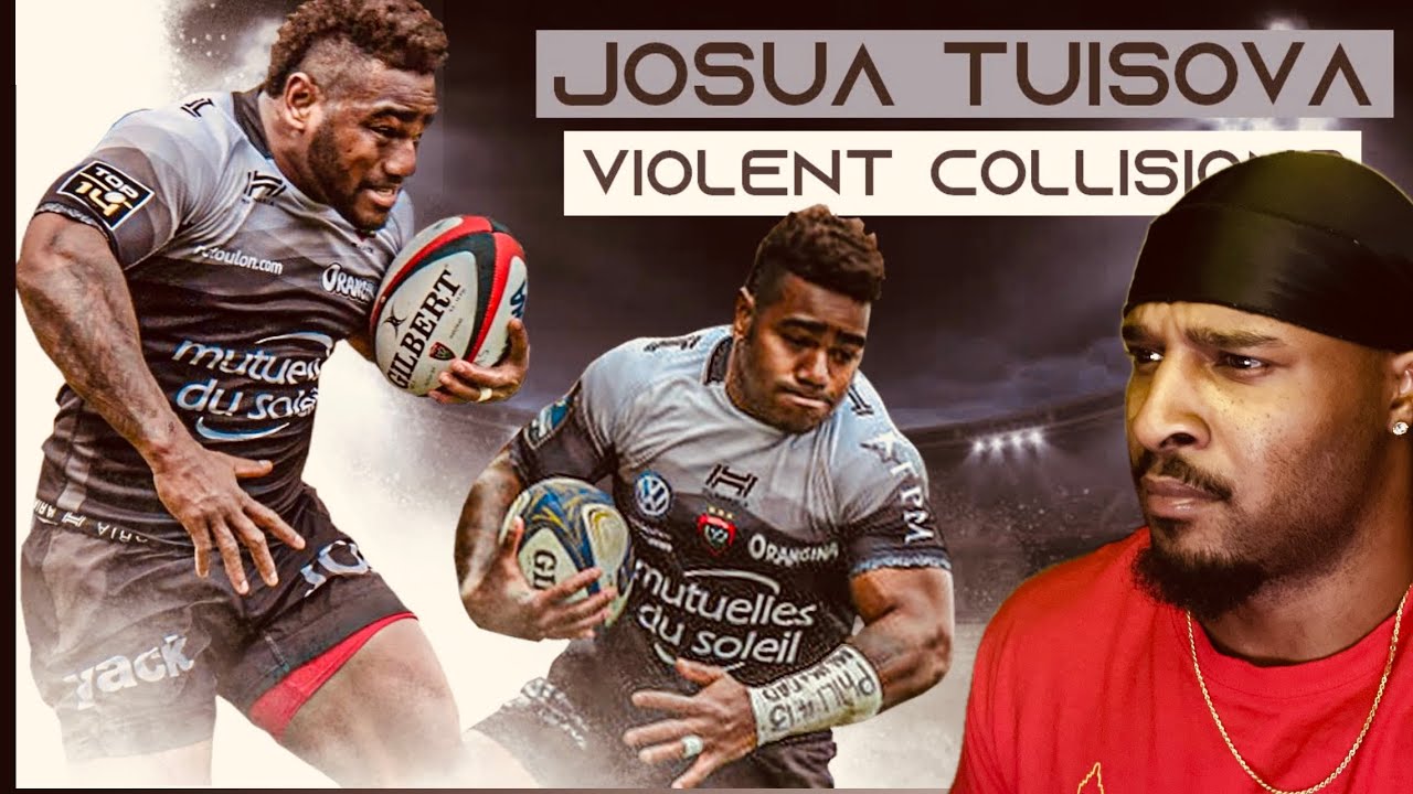 UNSTOPPABLE GENETIC FREAK  | JOSUA TUISOVA VIOLENT HITS, BIG HITS reaction!!