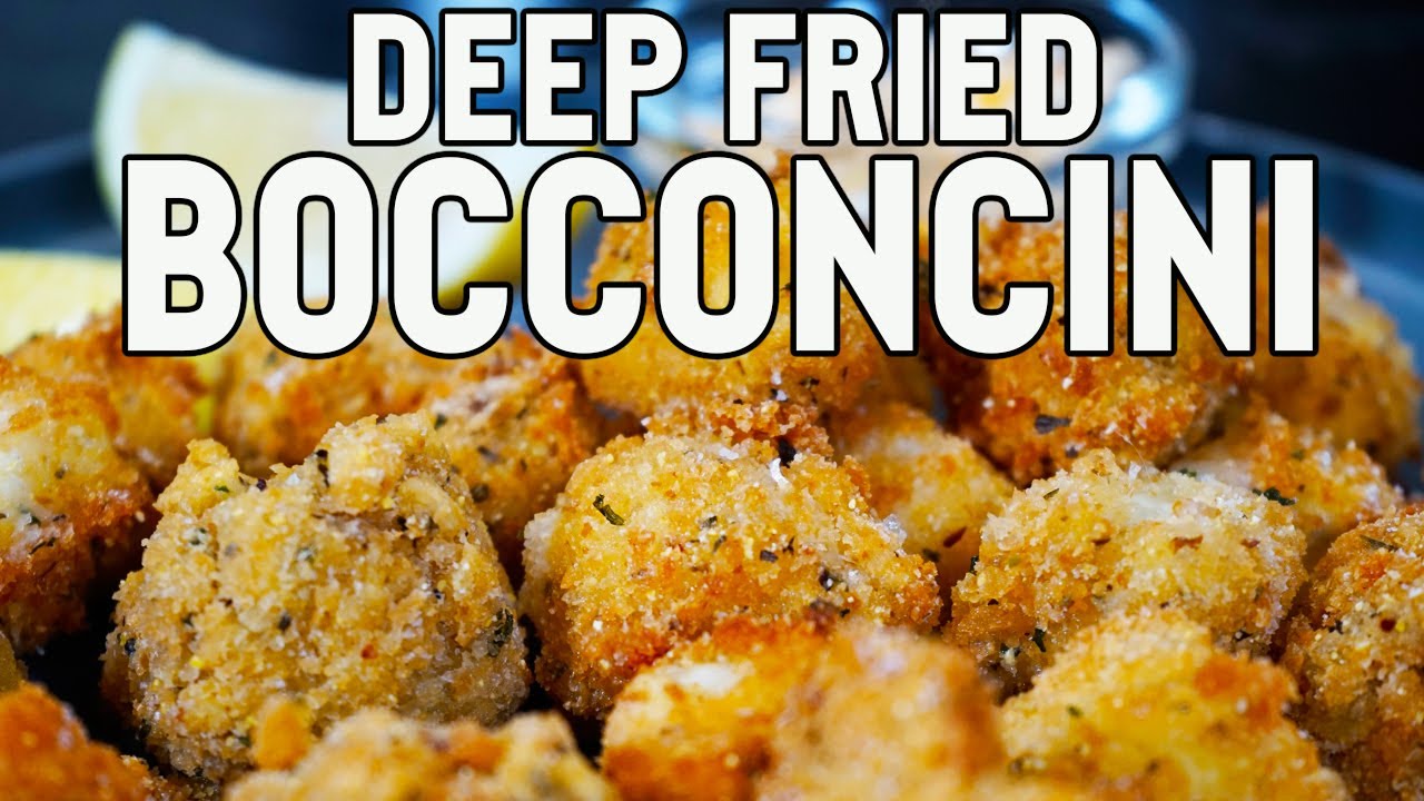 Deep Fried Bocconcini (Fried Cheese)