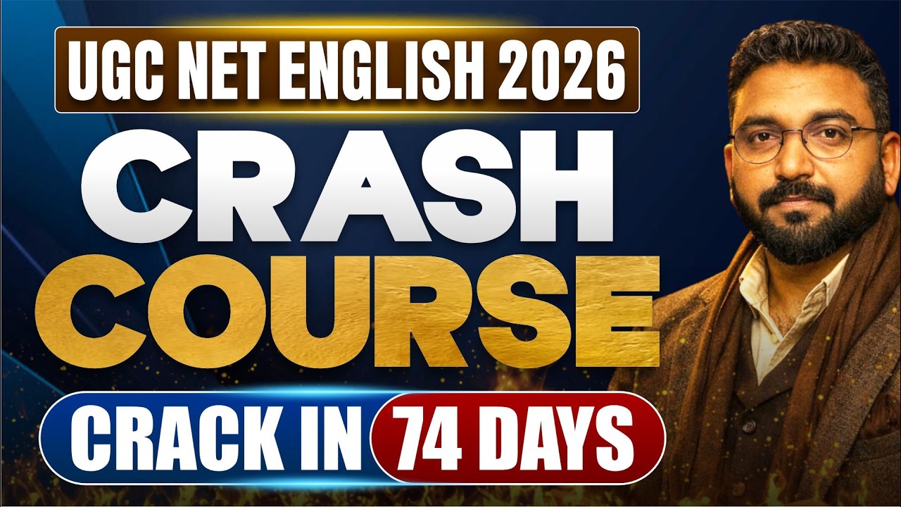 UGC NET English June 2026 🔥 Big Update | Fresh Crash Course Launched ❤️