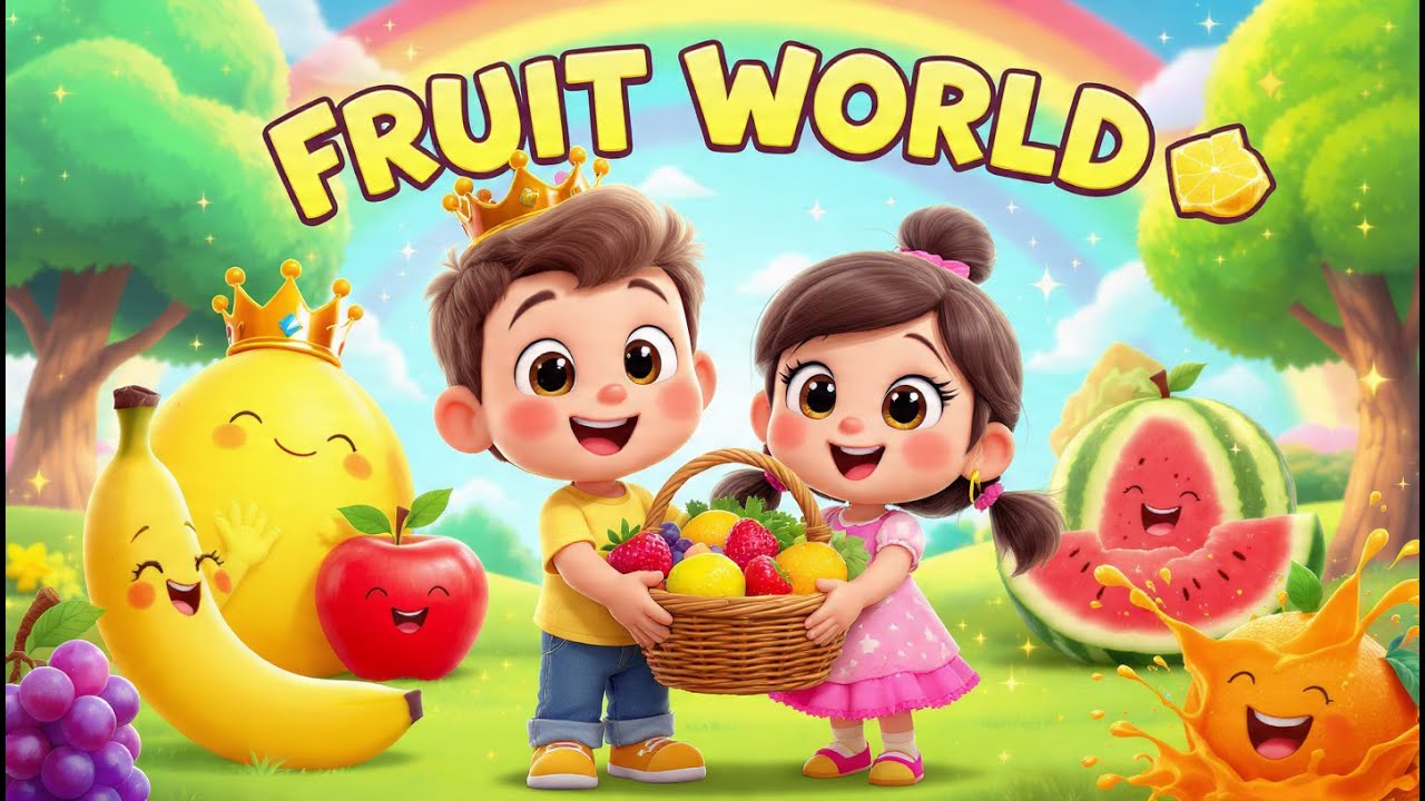 🍎🍌 फलों की दुनिया 🍇🍉 ''cartoonkids''  Hindi Cartoon for Kids