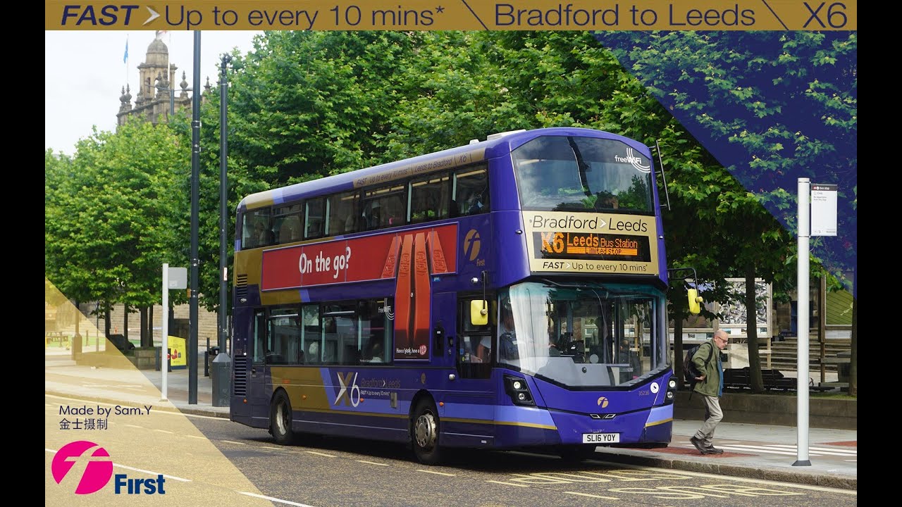 Yorkshire Express: Bradford X6 Leeds
