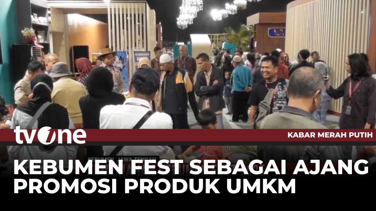 Ribuan Warga Ramaikan Acara Kebumen Fest 2025 | Kabar Merah Putih tvOne