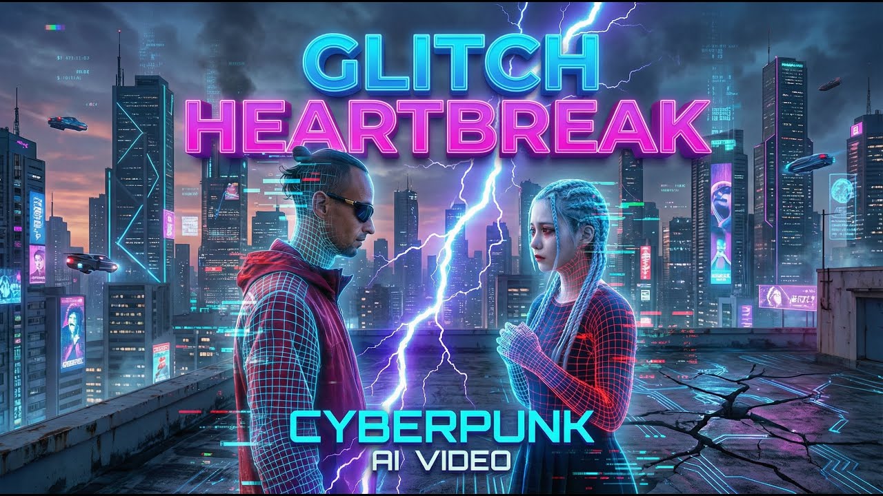 Walkingcrow One - THE GLITCH IN MY HEART feat. Kintsugi Lungs | Официальное ИИ-видео