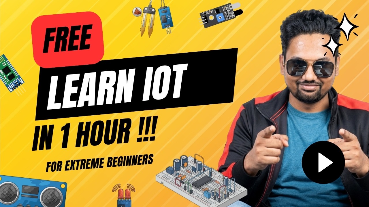 Learn IoT in 1 Hour — Full Beginner Course (FREE) #iot  #freecourse  #internetofthings