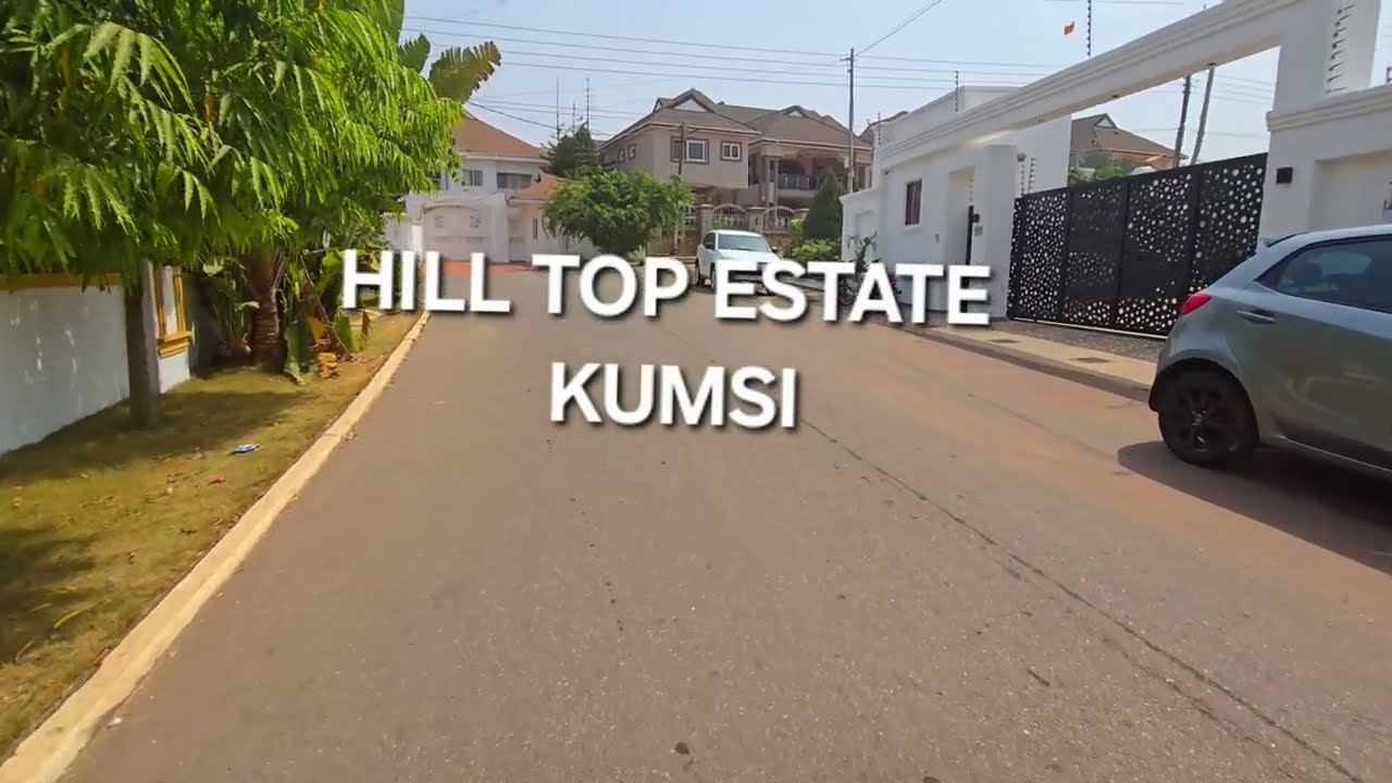 KUMASI AMAZINGLY BEAUTIFUL ESTATE WALKING TOUR, GHANA
