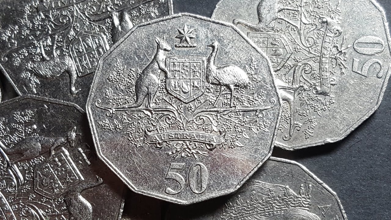 Australia's Federation 50 cents 2001
