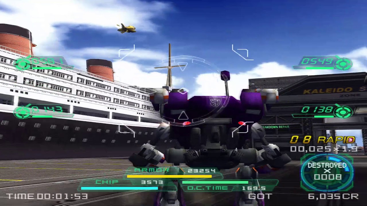 S.L.A.I. Steel Lancer Arena International Nostalgia from Phantom Crash - PCSX2 1080p