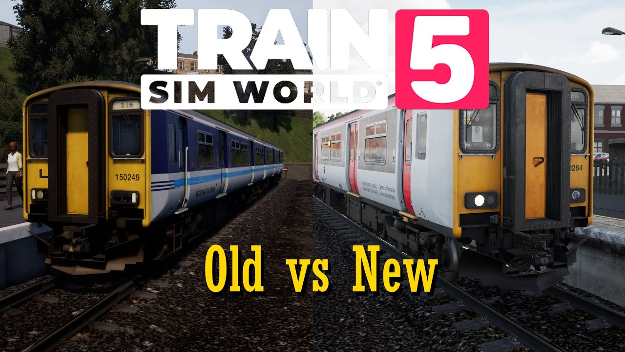 Train Sim World 5: Class 150 Sound Comparison, Old vs New (WCL vs CCN)