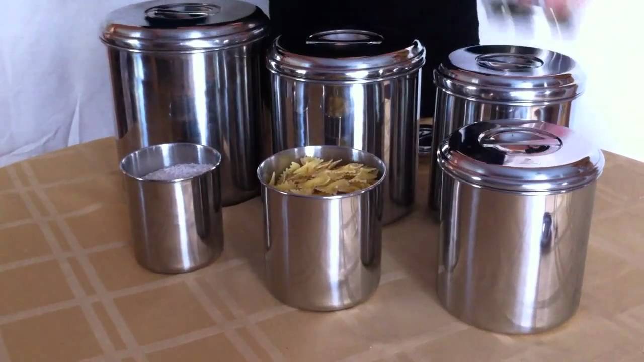 Stainless Steel Canisters