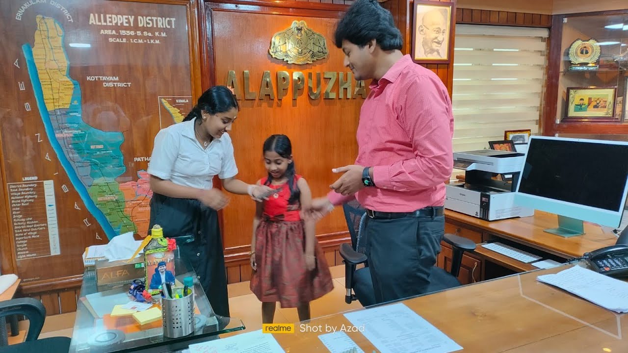 My dream came true|, കളക്ടർ  മാമൻ |proud moment 🙏🙏|Alappuzha district collector |Krishna Teja IAS