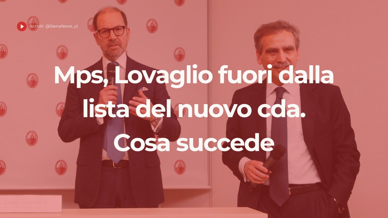 Mps, Lovaglio fuori dalla lista del nuovo cda. Cosa succede