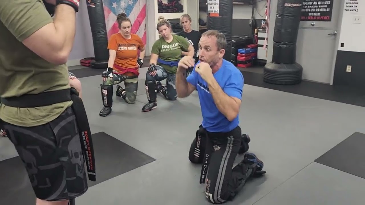 Krav Maga- Defending High Round Kicks- 2 & 3 Points Of Contact