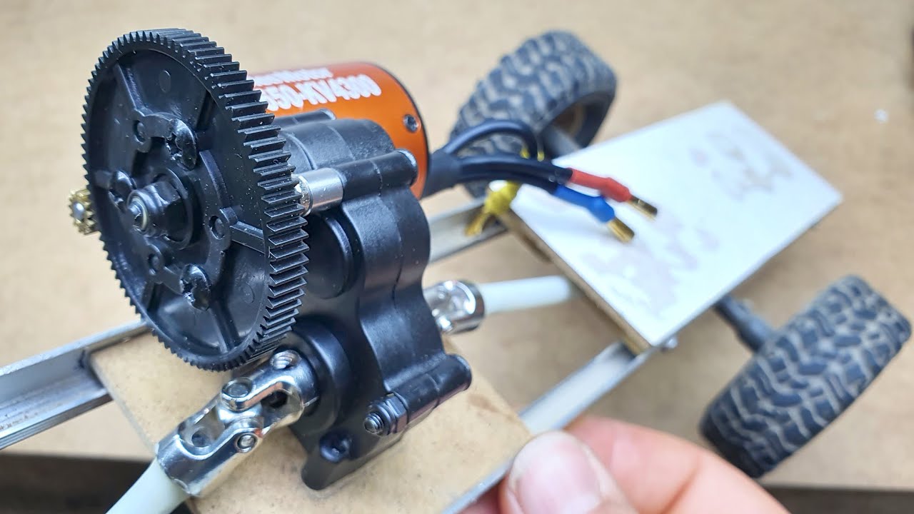 RC Car Gear Box - RC Araba Dişli Kutusu / HSP 1/10 - 94180 -18024