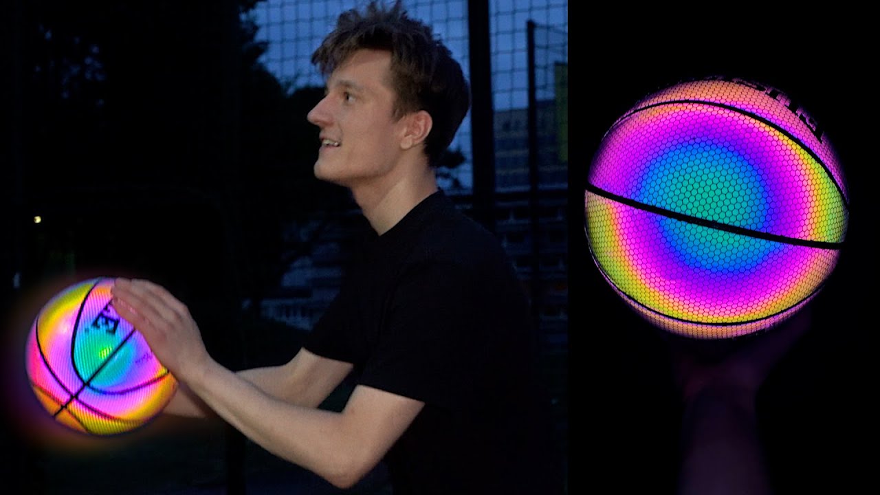ŚWIECĄCA PIŁKA DO KOSZYKÓWKI!