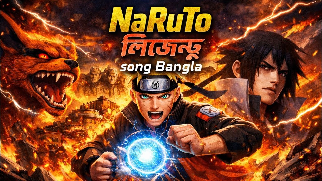 🔥 NaRuTo লিজেন্ড | Bangla Rap Song 🔥