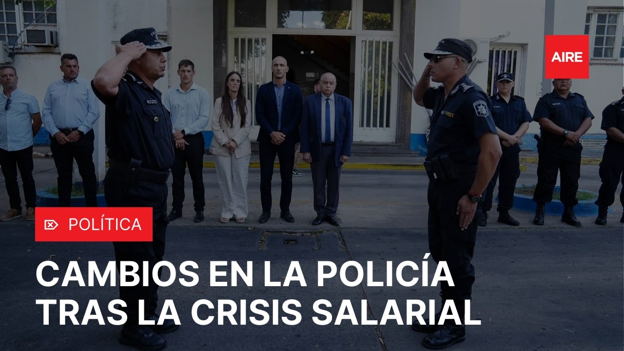 Cambios en la Policía de Rosario tras la crisis salarial: asumió Villán