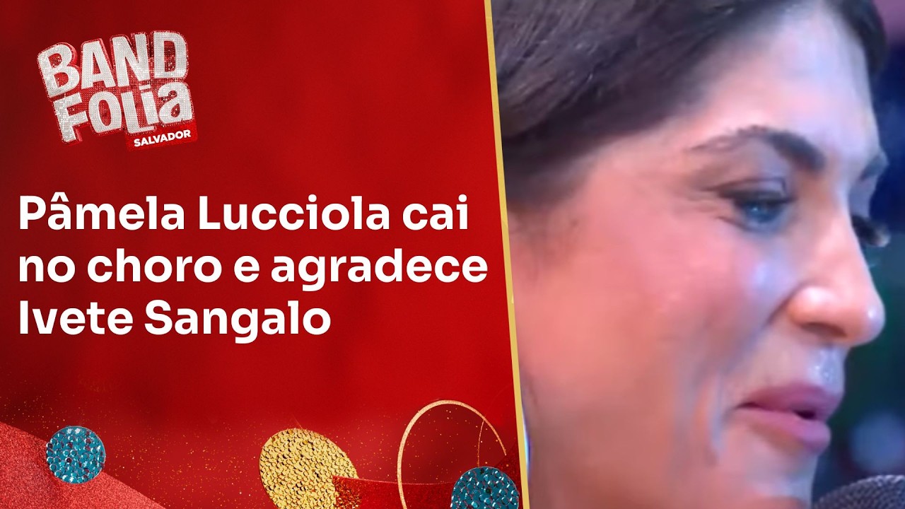 Pâmela Lucciola cai no choro e agradece Ivete Sangalo: 