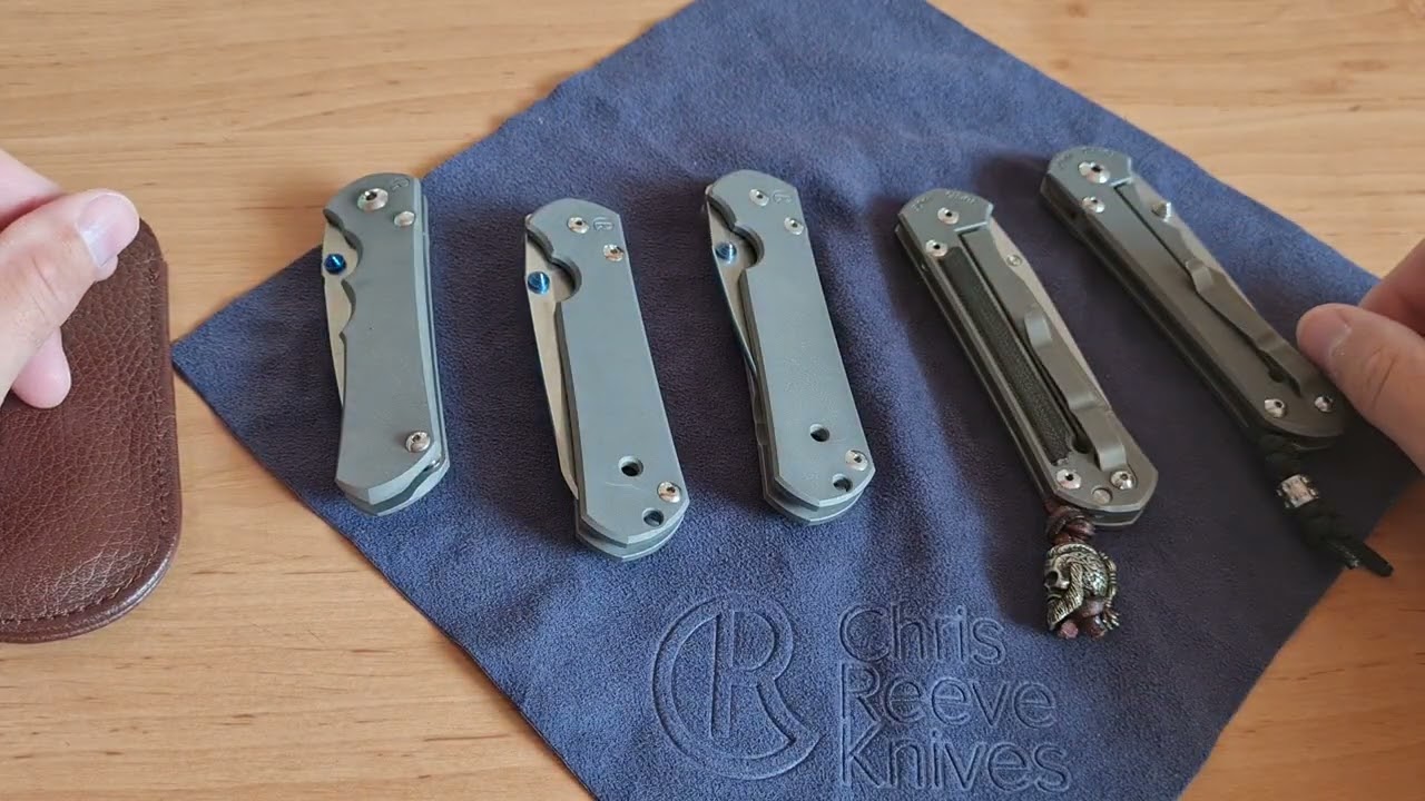 Meine Messer von Chris Reeve Knives. Update.