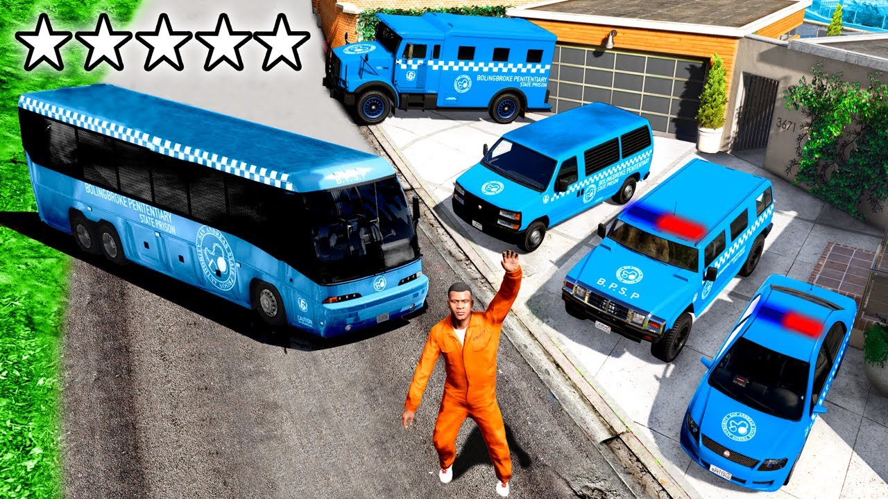 Собираем СЕКРЕТНЫЕ ТЮРЕМНЫЕ МАШИНЫ в GTA 5!