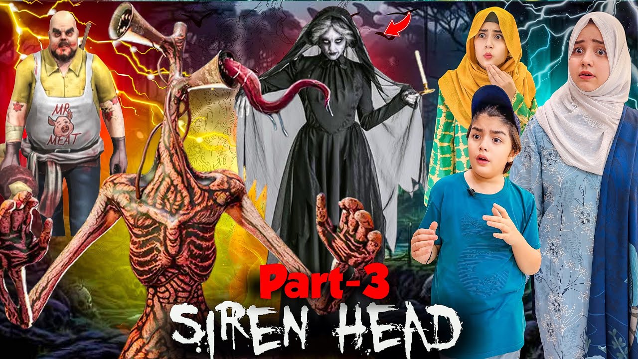 Why Shaheer Went To Siren Head & Mr Meat By Him Self 🧙🏼 Pennywise Was Missing 🤷🏼 | Rida Naqqash