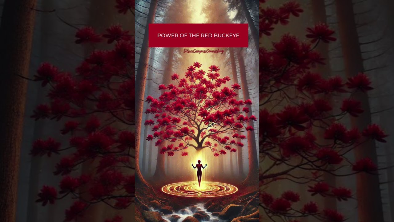 #power of the #redbuckeye #plantsymbolism #sacredtrees #trees #plants #red #symbols #see #nature