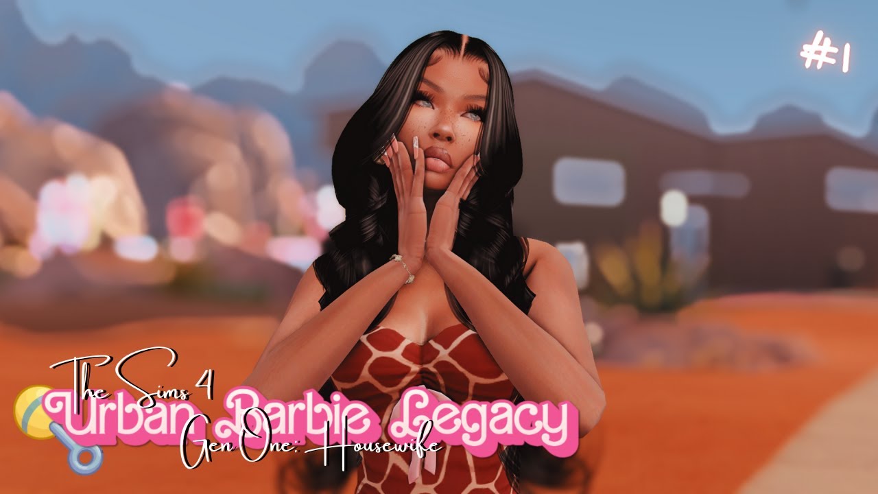 HOMELESS... (and pregnant) 🎀 | The Sims 4 Urban Barbie Legacy Challenge | GEN ONE Ep. 1