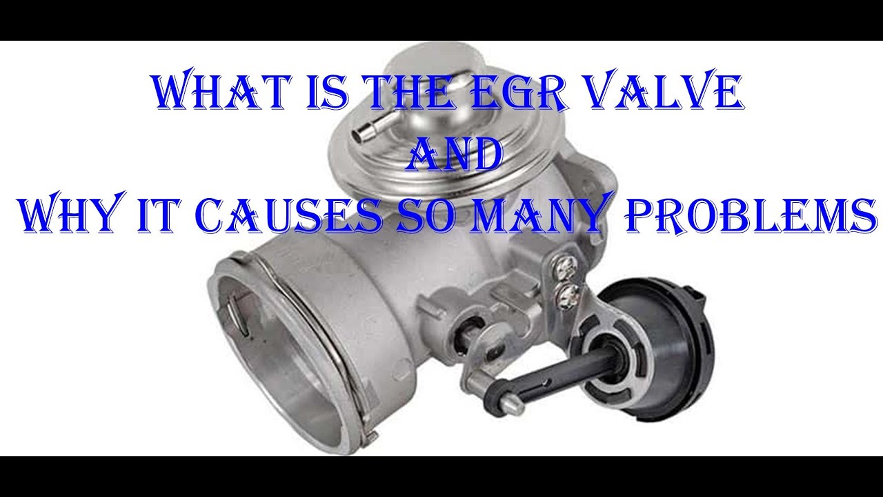 What is the EGR valve and why it causes so many problems.