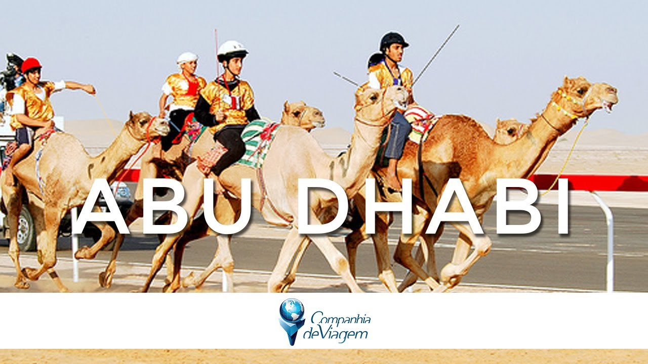 Corrida de camelos no deserto | Abu Dhabi