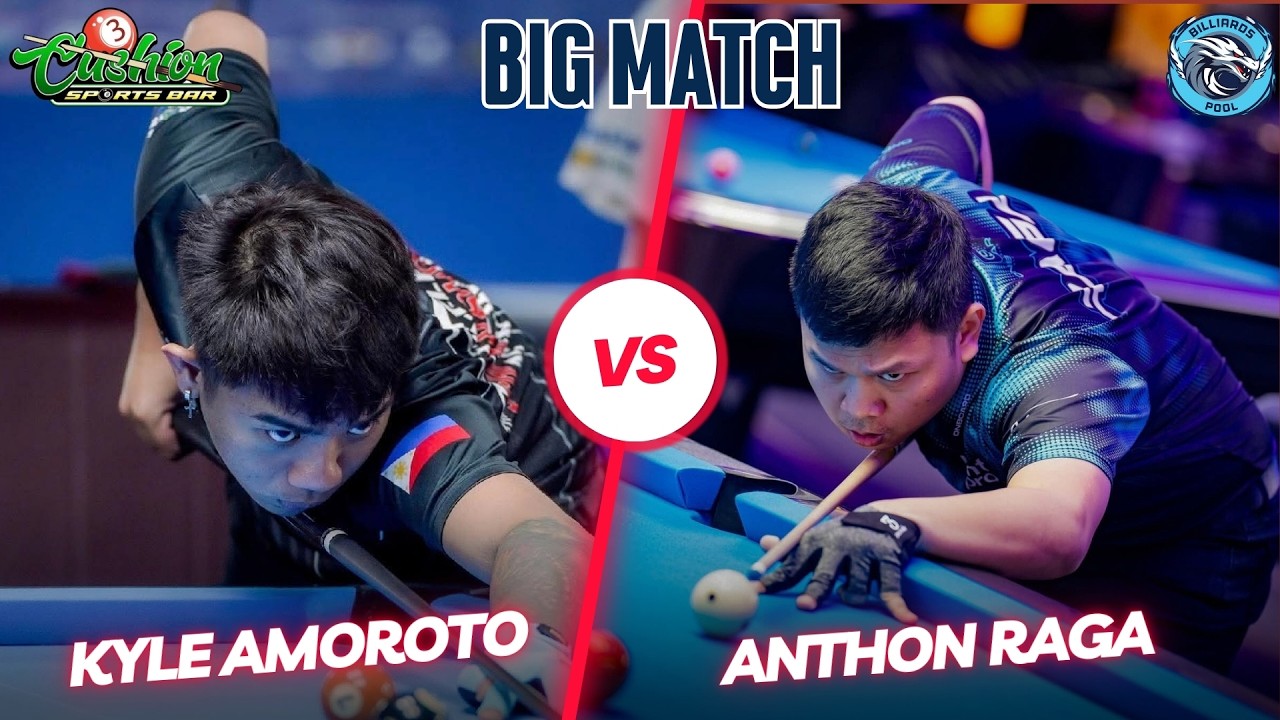 🔴BILLIARDS | ANTON RAGA VS KYLE AMOROTO | RACE 19