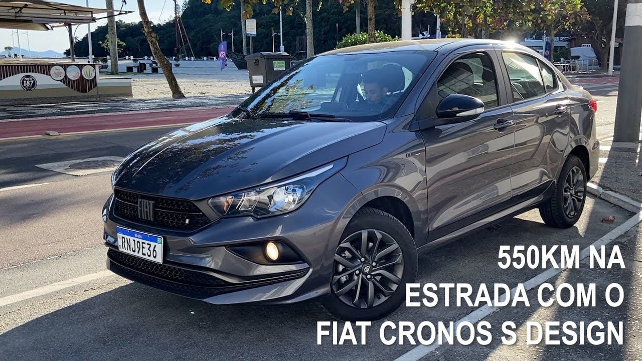 Fiat Cronos S-Design: uma viagem de 550km